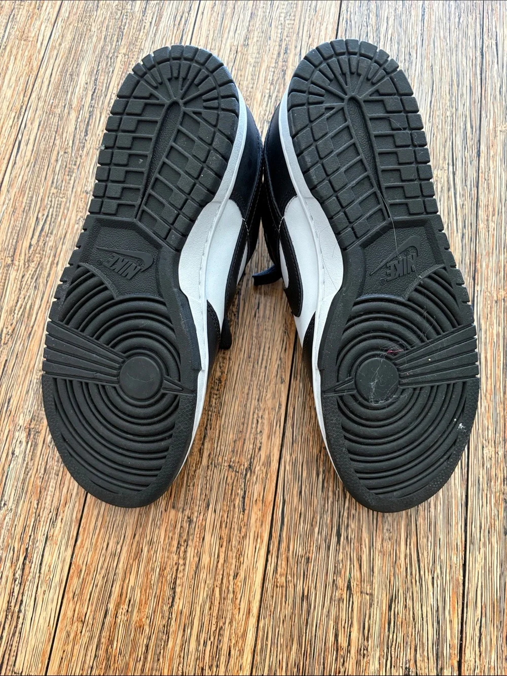 Nike White/Black Dunk Low Retro Mens 8.5 Women’s 10